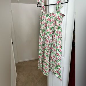 Hill House Home dress - Pink Poplin Dress with pockets XL